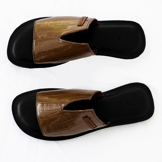 Hand made Slide in sandals