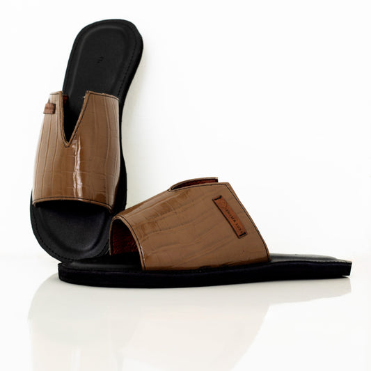 Hand made Slide in sandals