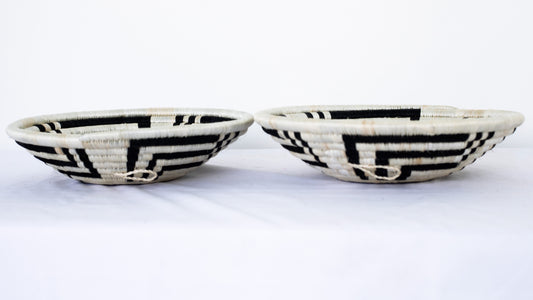 Hand-woven Baskets - Set of 2