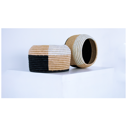 Hand-Woven Baskets Set