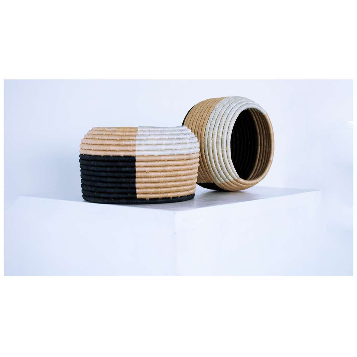 Hand-Woven Baskets Set